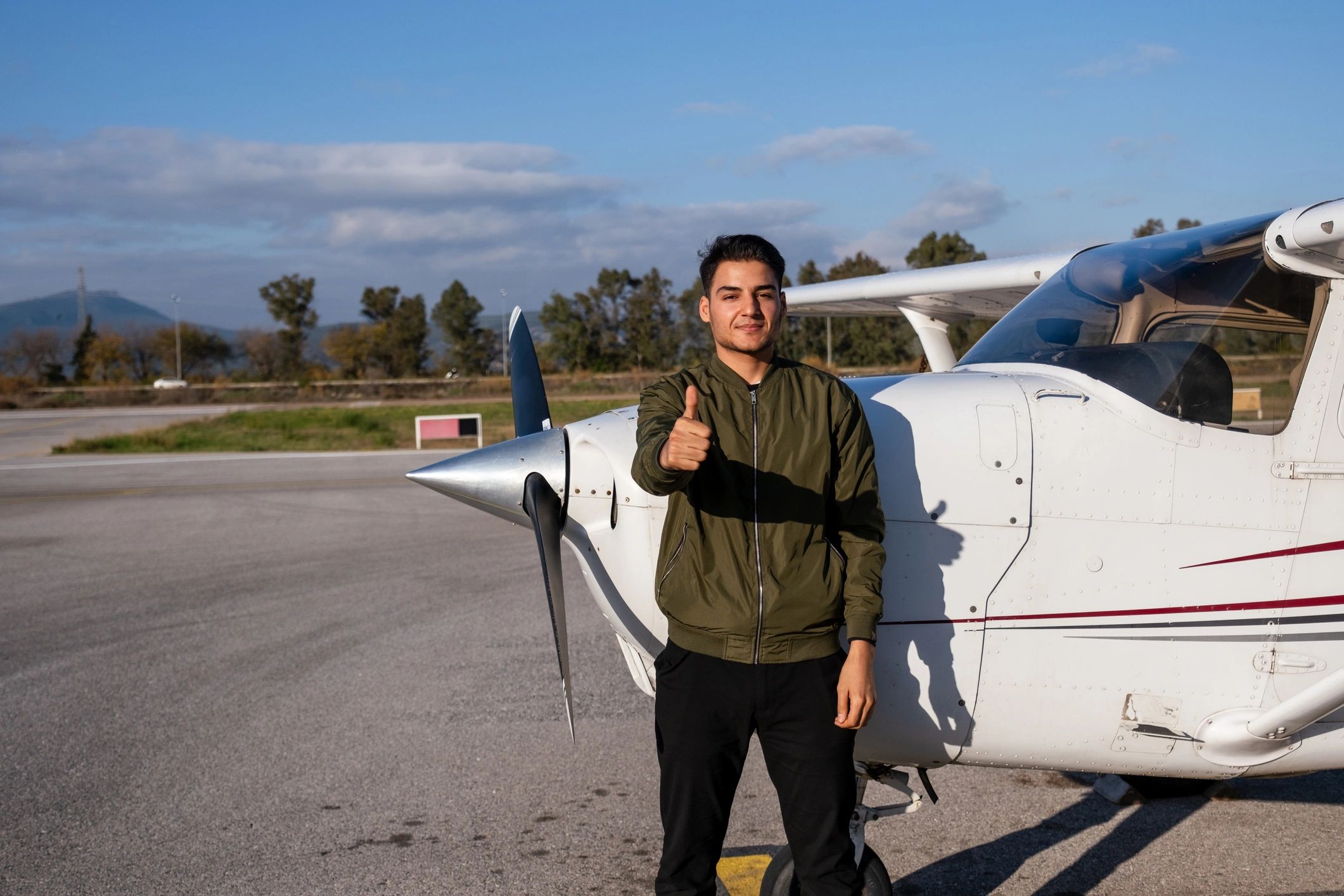 flight school testimonial