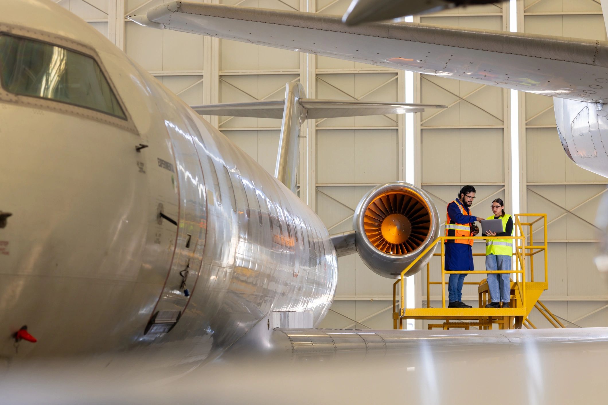 aircraft maintenance team