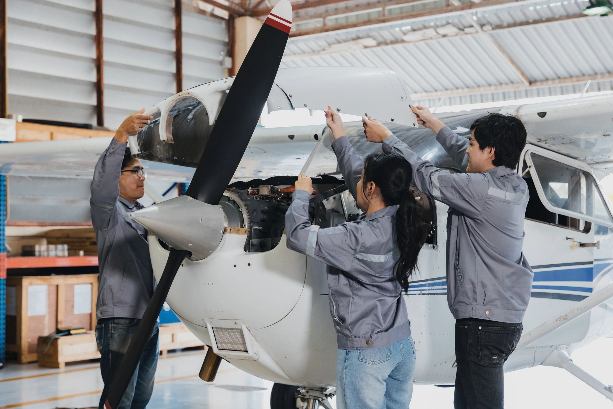 aviation support team